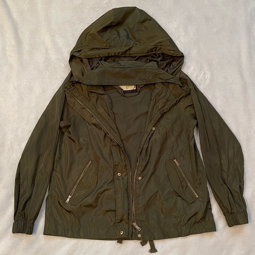 Ci Sono Hooded Windbreaker